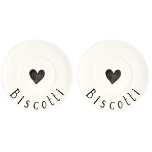 Set 2 Piattini Biscotti