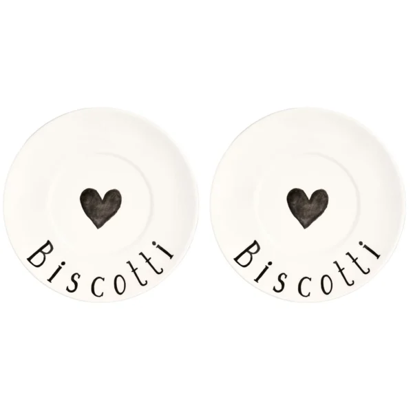 Set 2 Piattini Biscotti