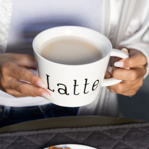 Set 2 Tazze Colazione Latte - immagine 2