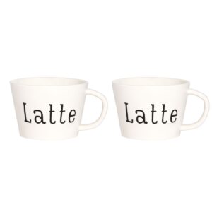Set 2 Tazze Colazione Latte
