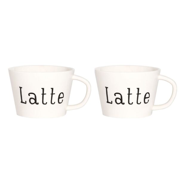 Set 2 Tazze Colazione Latte