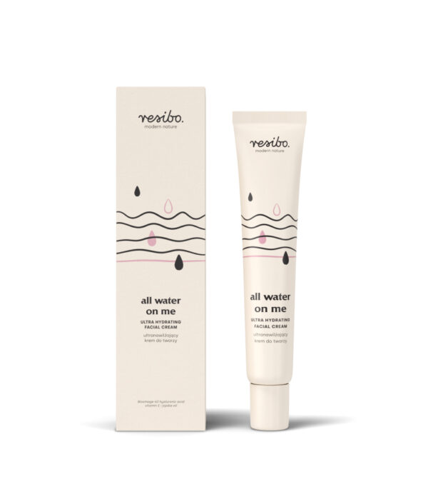 Crema viso Ultra Idratante Leggera, All Water on Me - Resibo